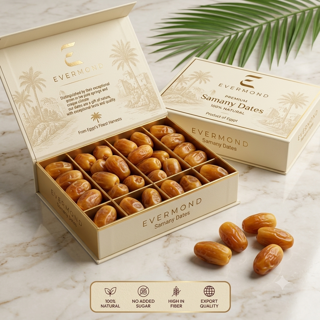 EVERMOND Premium Egyptian Samany Dates